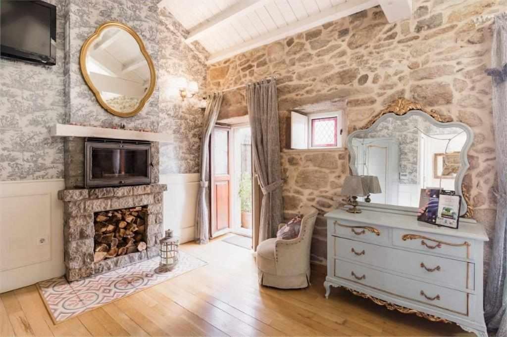 Casa De Carmen Banera Chimenea De Lena Y Terraza Villa Corcubión Eksteriør bilde