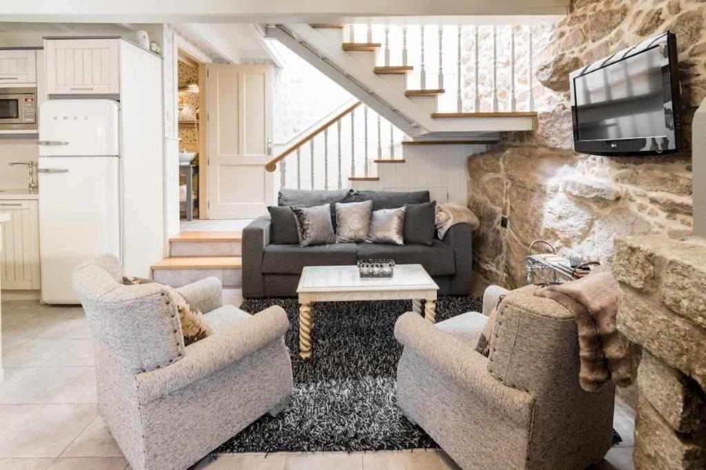 Casa De Carmen Banera Chimenea De Lena Y Terraza Villa Corcubión Eksteriør bilde