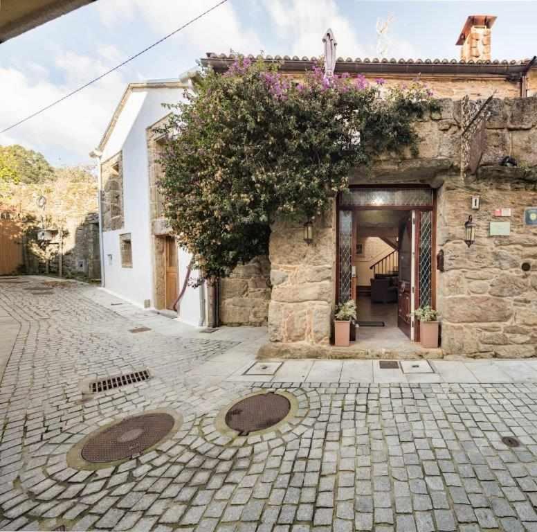 Casa De Carmen Banera Chimenea De Lena Y Terraza Villa Corcubión Eksteriør bilde