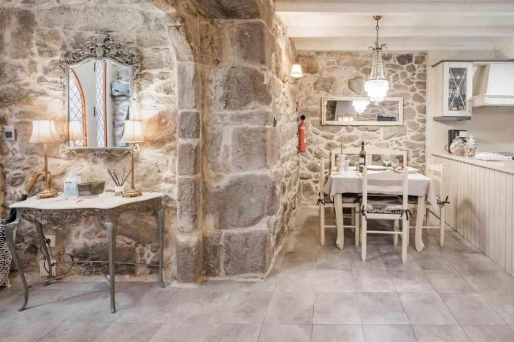 Casa De Carmen Banera Chimenea De Lena Y Terraza Villa Corcubión Eksteriør bilde